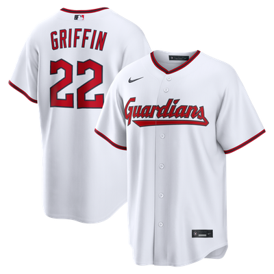 Foster Griffin Cleveland Guardians Nike Home Replica Jersey - White