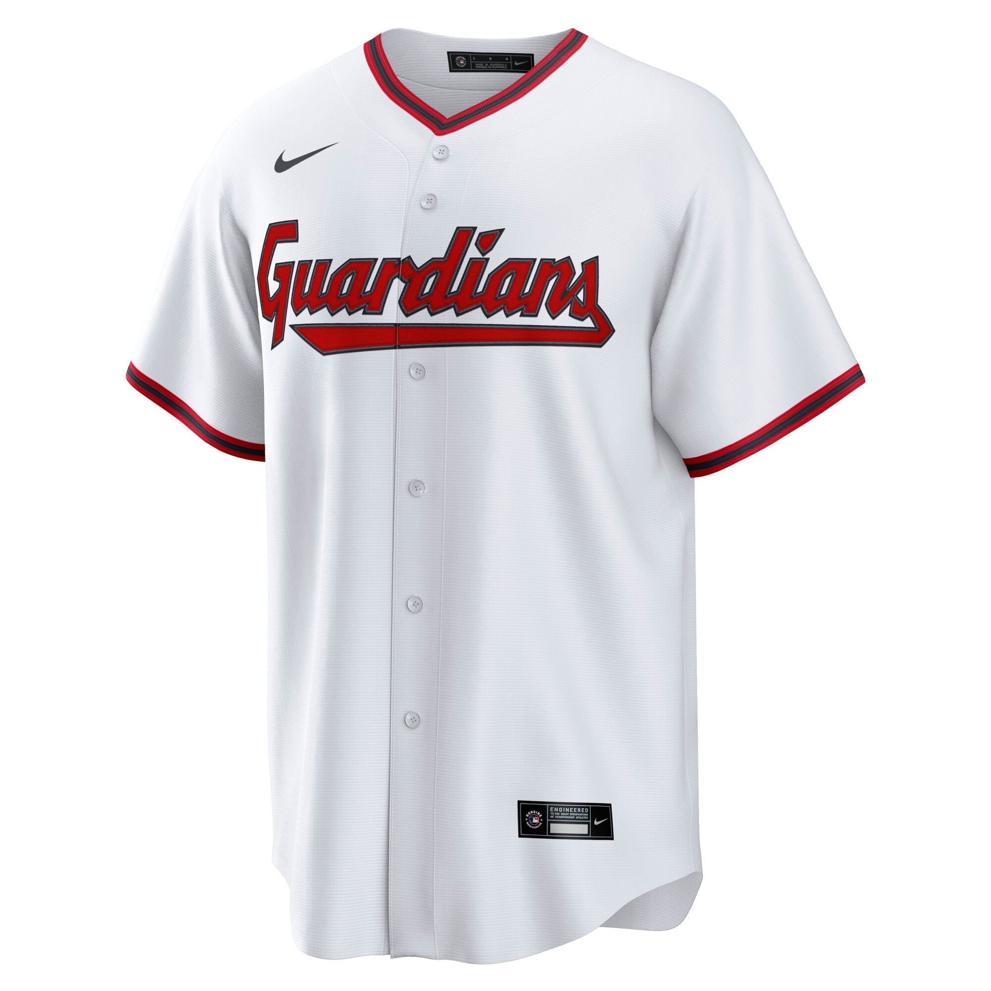 Maillot réplique domicile Nike Steven Kwan blanc des Cleveland Guardians pour homme