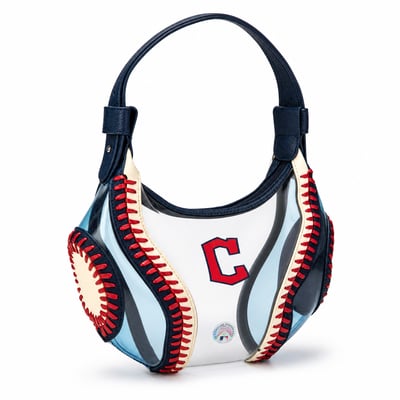 Cleveland Guardians Montana West Clear Slouchy Shoulder Bag