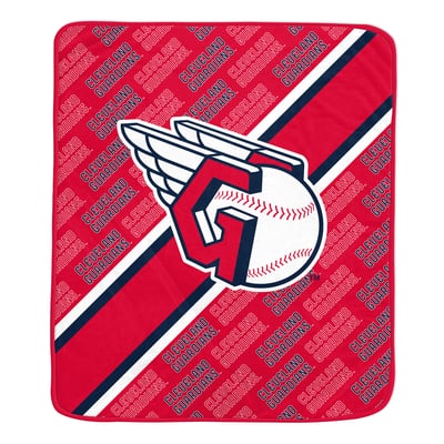 Cleveland Guardians Pegasus 60" x 70" Diagonal Lined Wordmark Ultra Soft Blanket