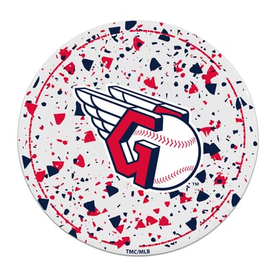 Cleveland Guardians The Memory Company Circle Ceramic Coaster Set