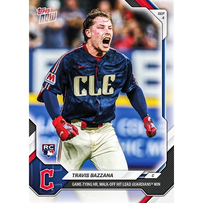 Travis Bazzana - 2026 MLB Topps NOW® - Card 636
