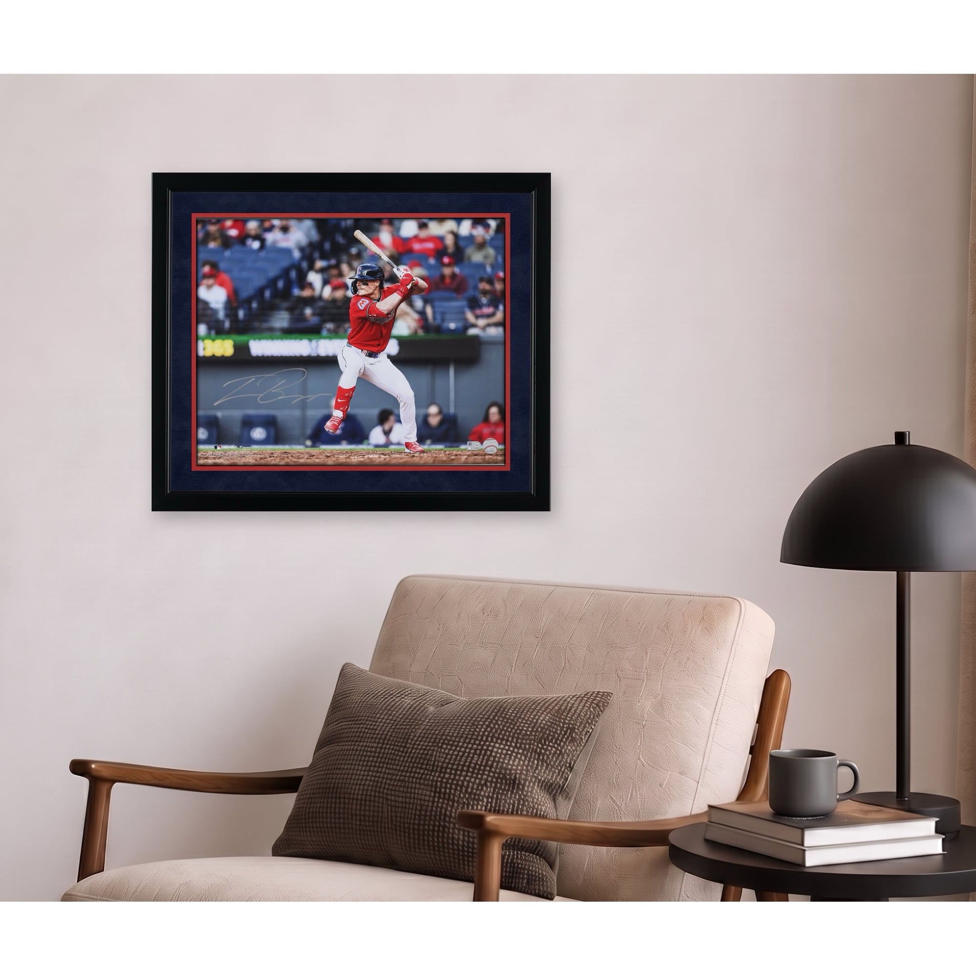 Travis Bazzana Cleveland Guardians Autographed 16" x 20" MLB Debut Photograph