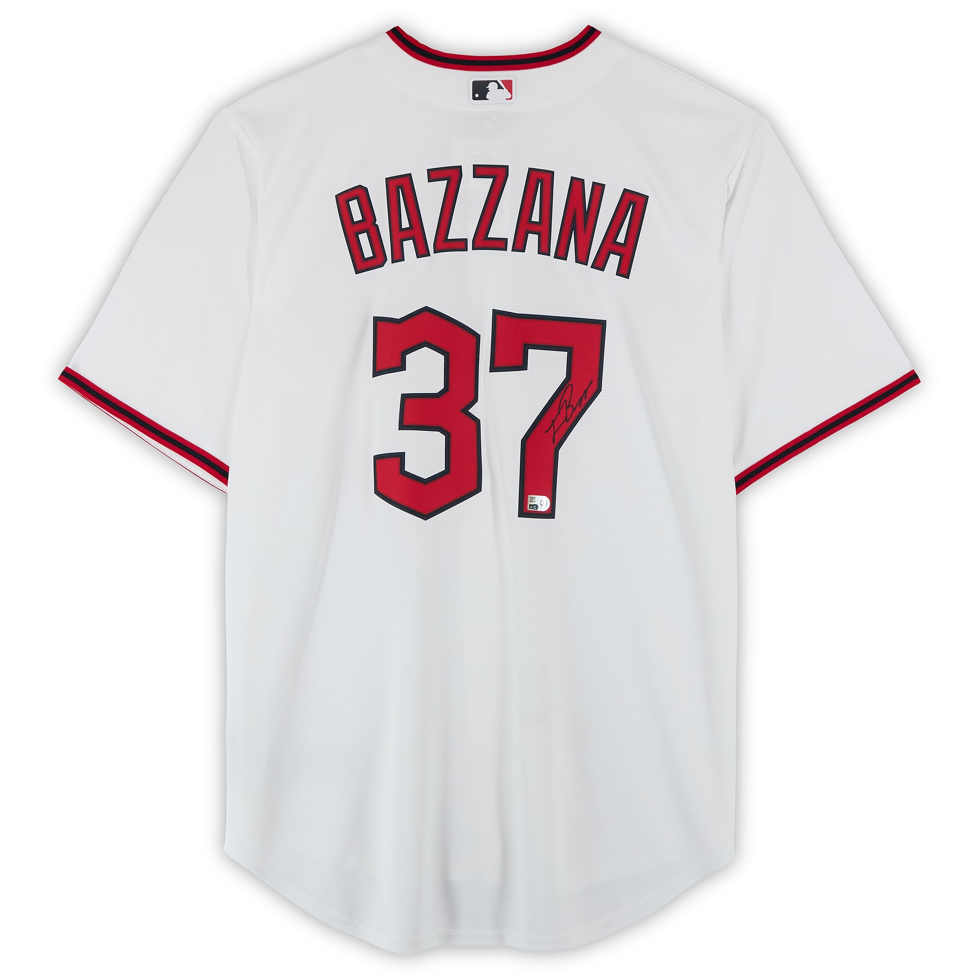 Travis Bazzana Cleveland Guardians Autographed Nike Replica Jersey