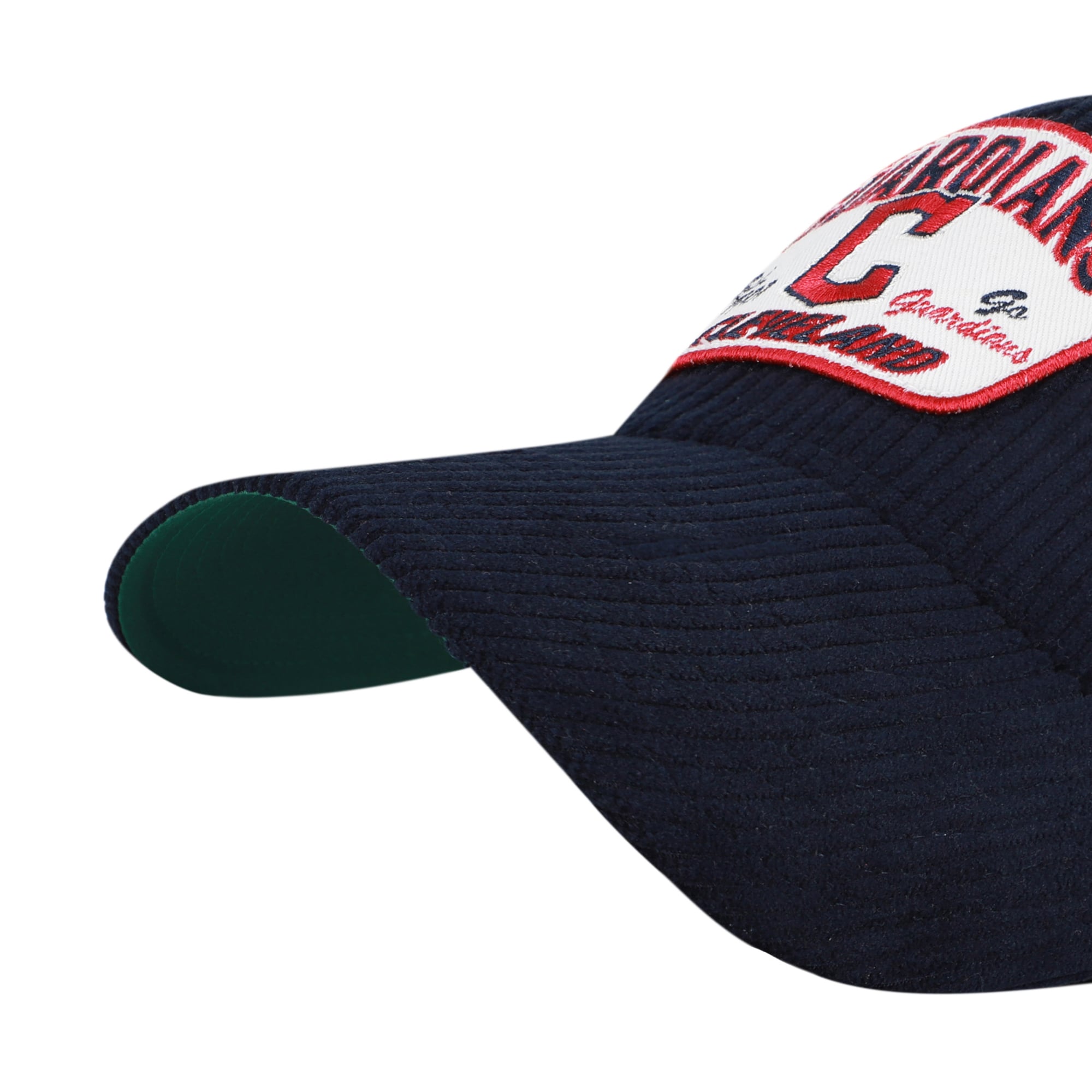 Casquette unisexe '47 Navy Cleveland Guardians Accordia en velours côtelé MVP ajustable