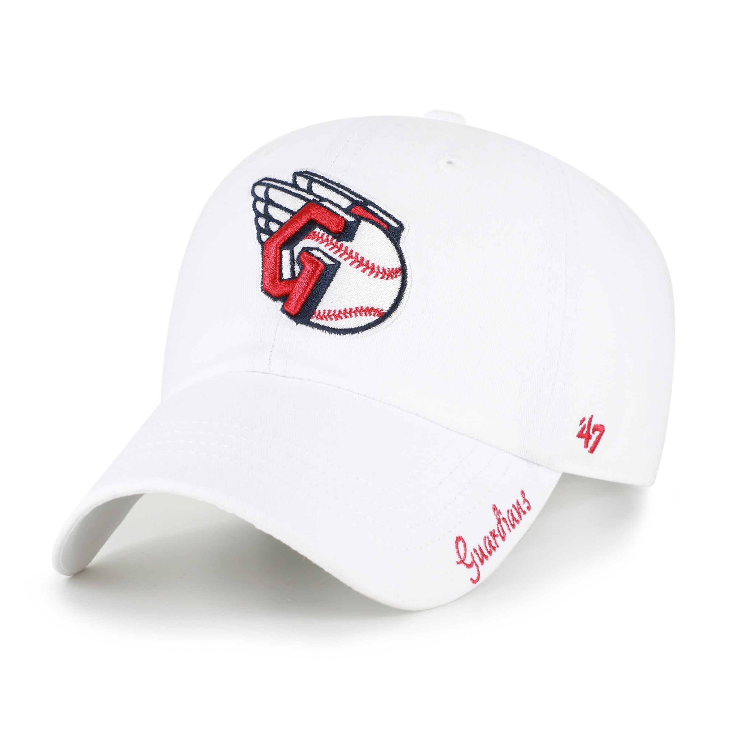 Casquette ajustable pour femme '47 Cleveland Guardians Miata blanche