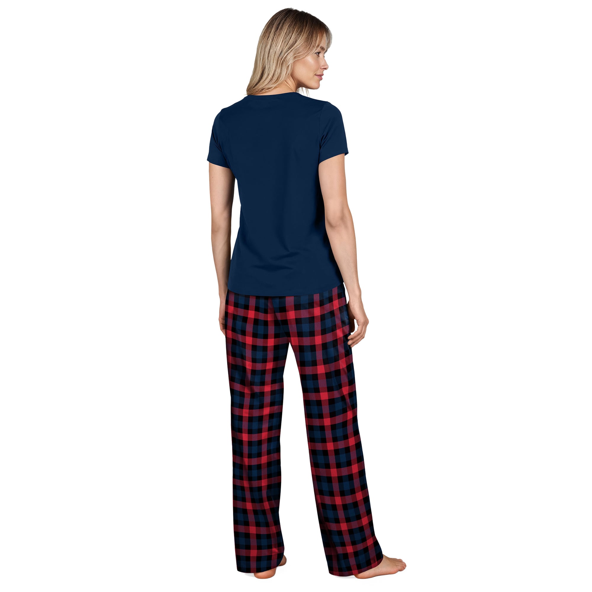 Ensemble de nuit Highland Cleveland Guardians bleu marine Concepts Sport pour femme