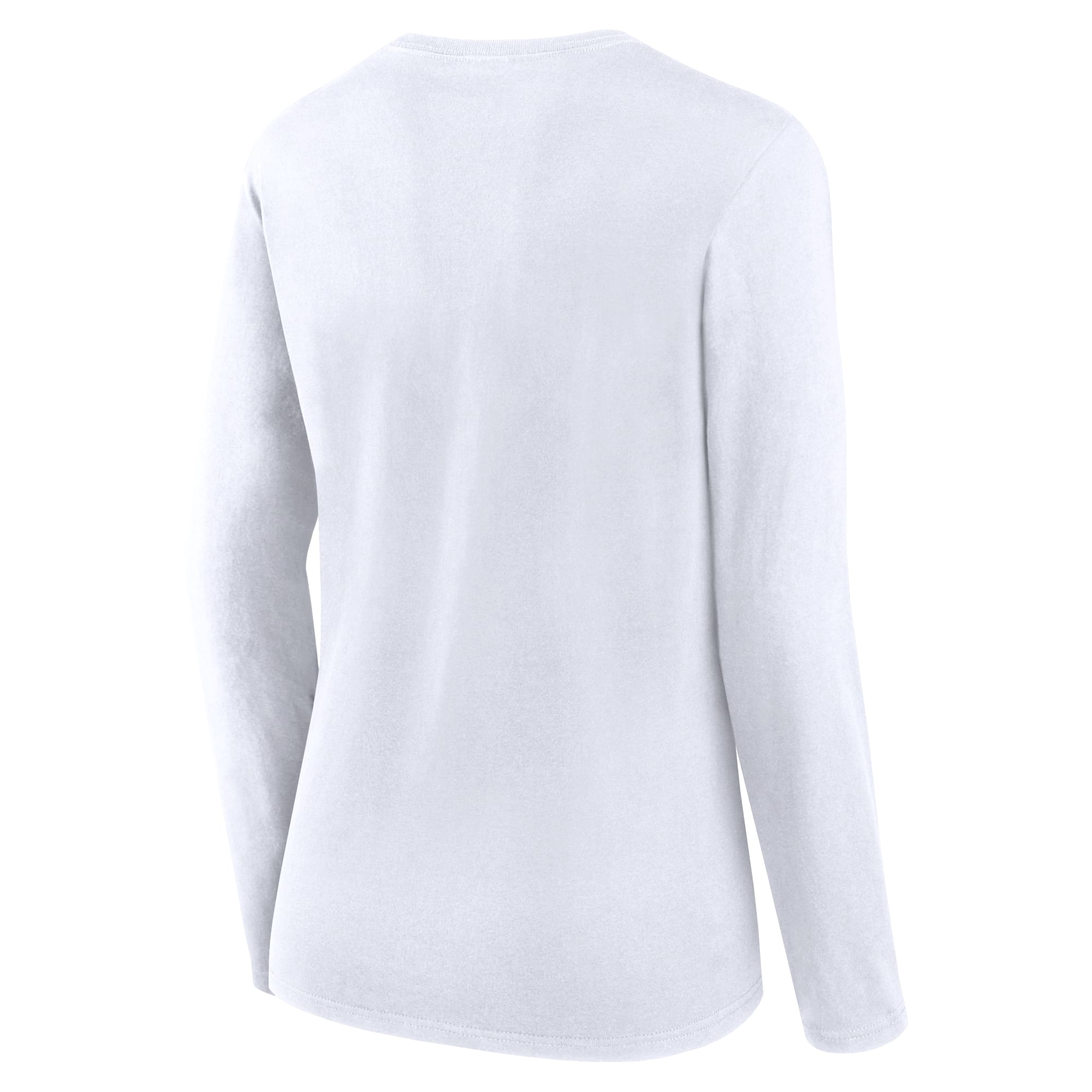 Women's Fanatics White Cleveland Guardians Lightweight Fitted Long Sleeve T-Shirt