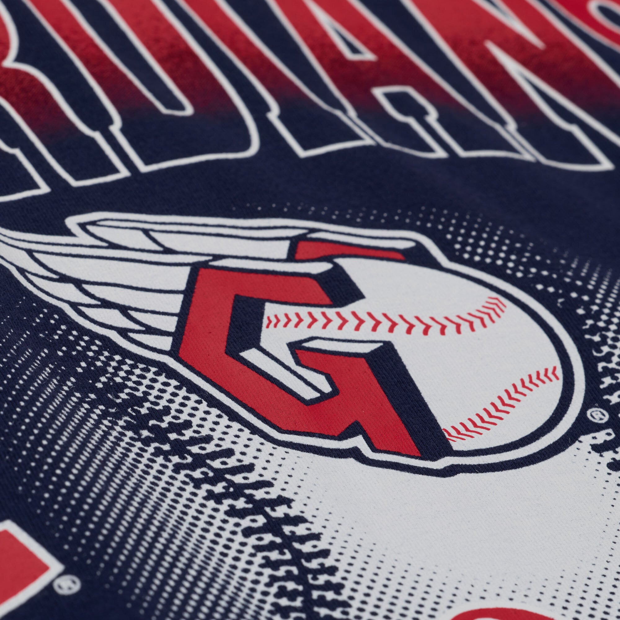 T-shirt graphique Mitchell & Ness marine Cleveland Guardians pour femmes