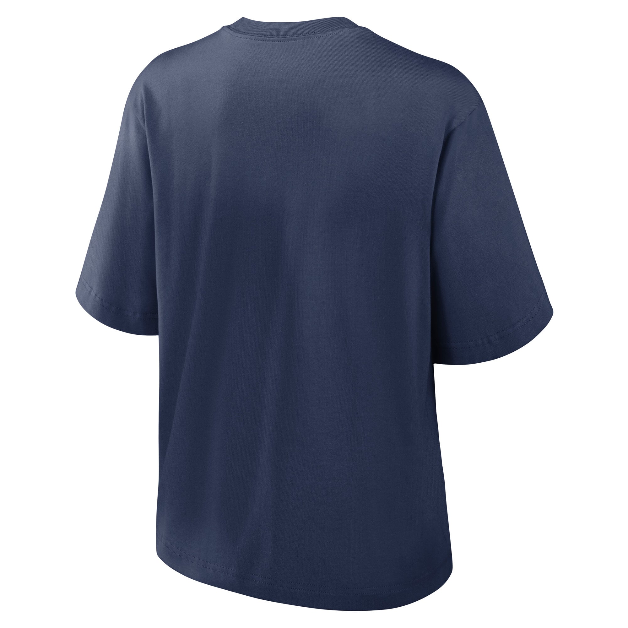Women's Nike  Navy Cleveland Guardians Knockout Boxy T-Shirt
