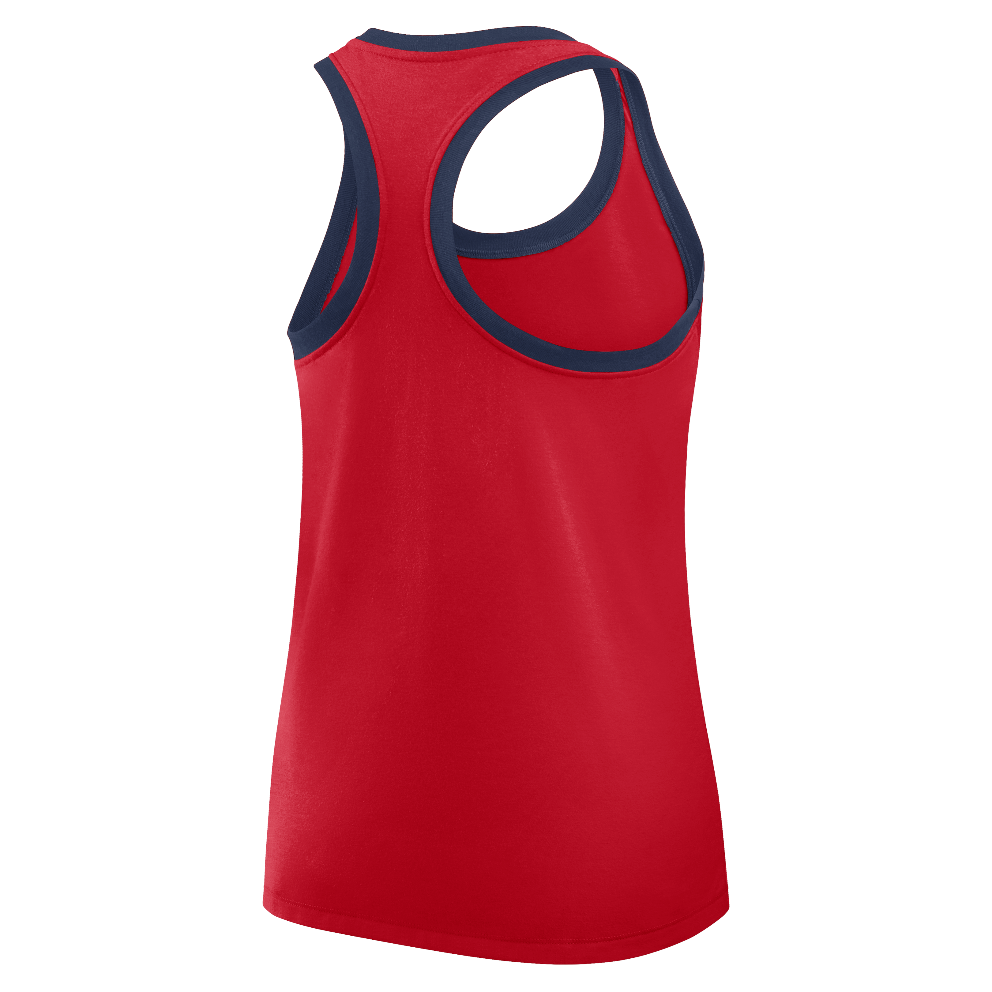 Women's Nike Red Cleveland Guardians Tri-Blend Dri-FIT Racerback Tank Top