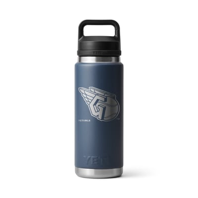 Cleveland Guardians YETI 26oz. Rambler Chug Water Bottle