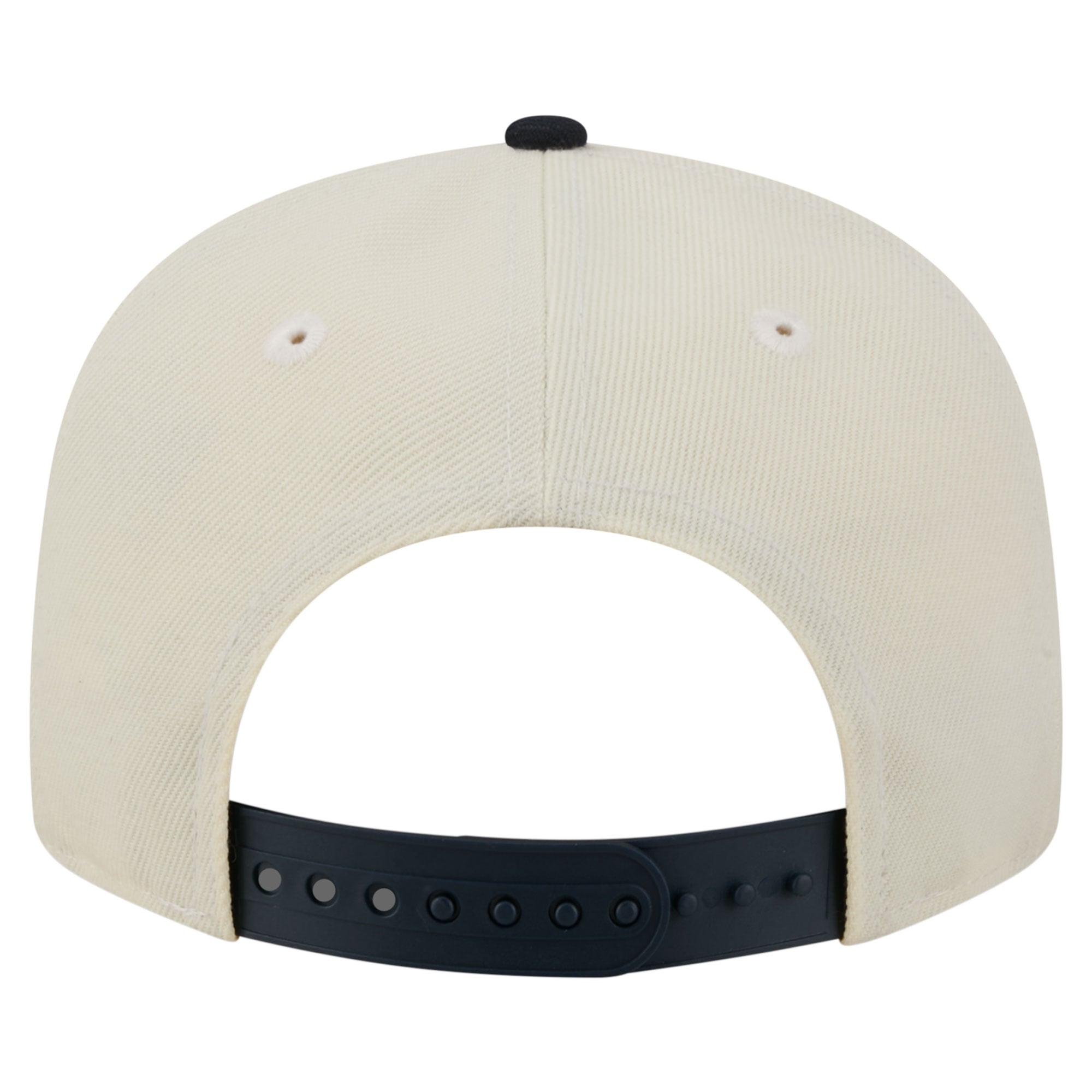 Youth New Era White Cleveland Guardians Two-Tone 9FIFTY Snapback Hat