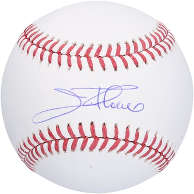 Jim Thome Cleveland Indians Autographed Fanatics Authentic Baseball  