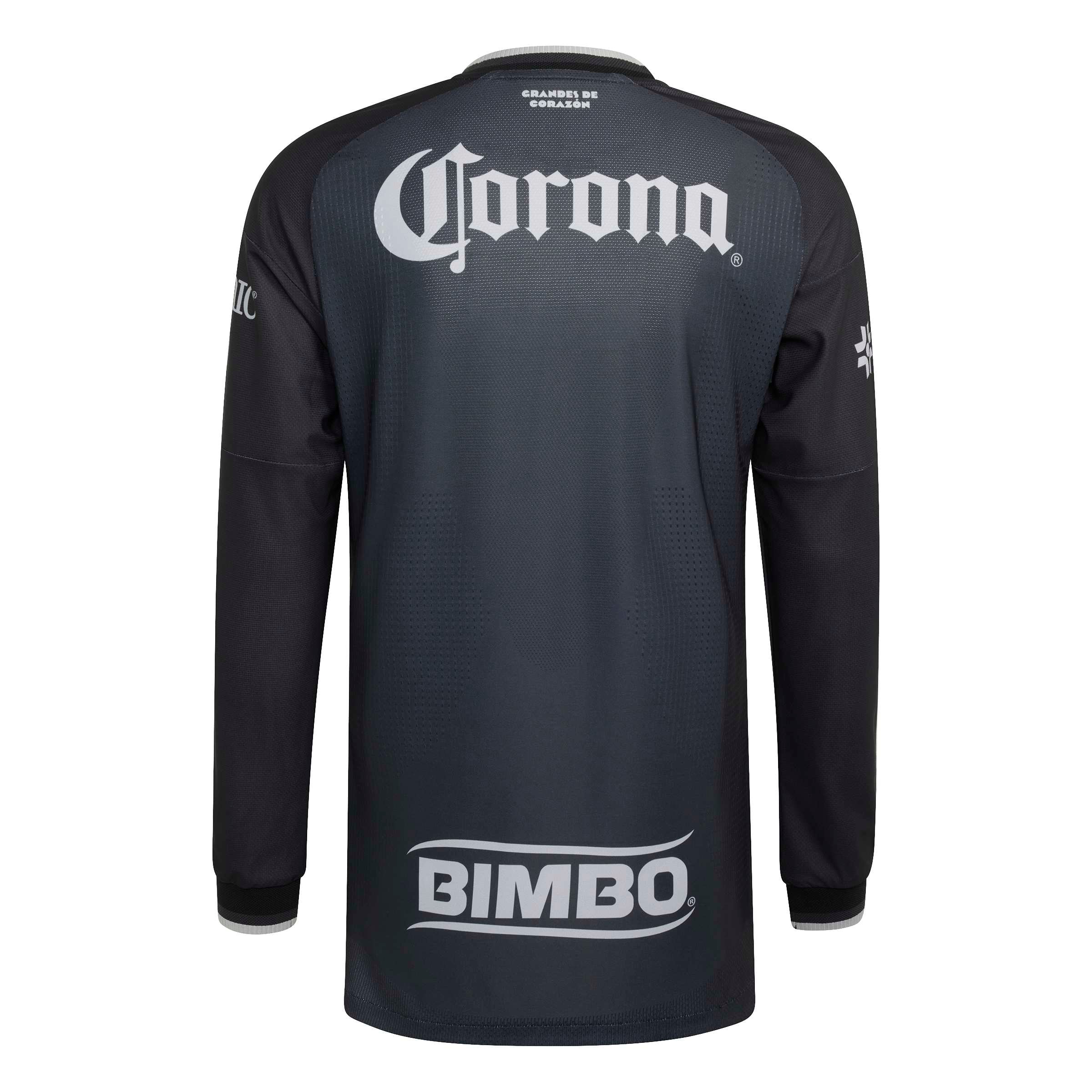 Men's adidas Yellow Club America 2026/27 Home On-Field Authentic Long Sleeve Jersey