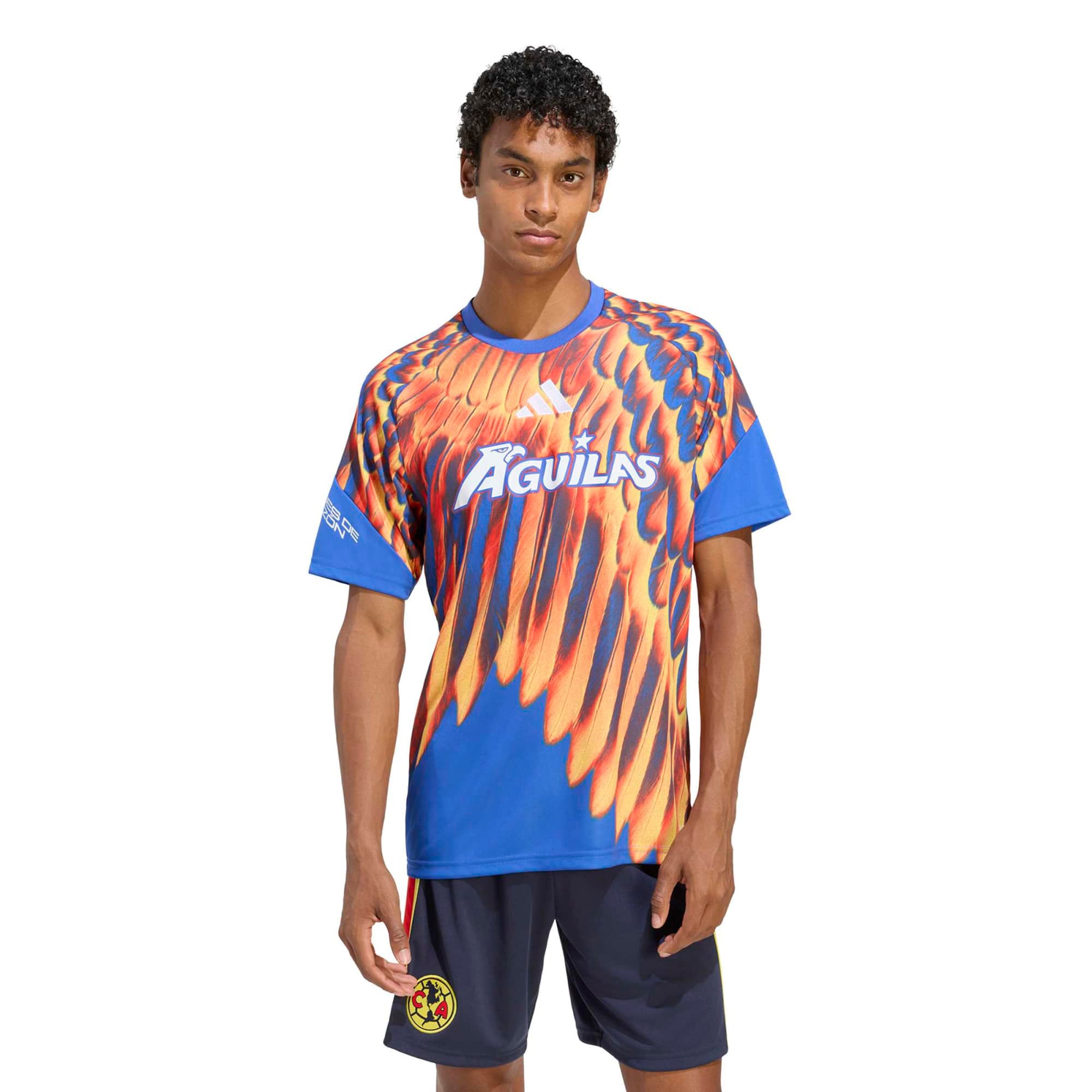 Men's adidas Gray Club America 2026/27 Away Pre-Match Top