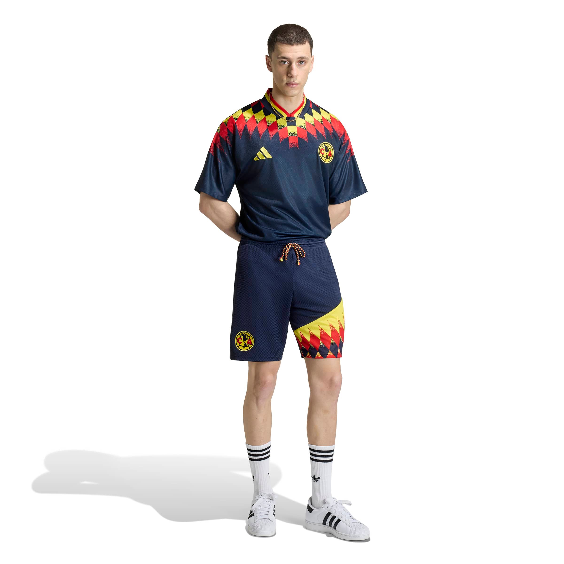Men's adidas Navy Club America 2026/27 Culturewear Fashion Jersey