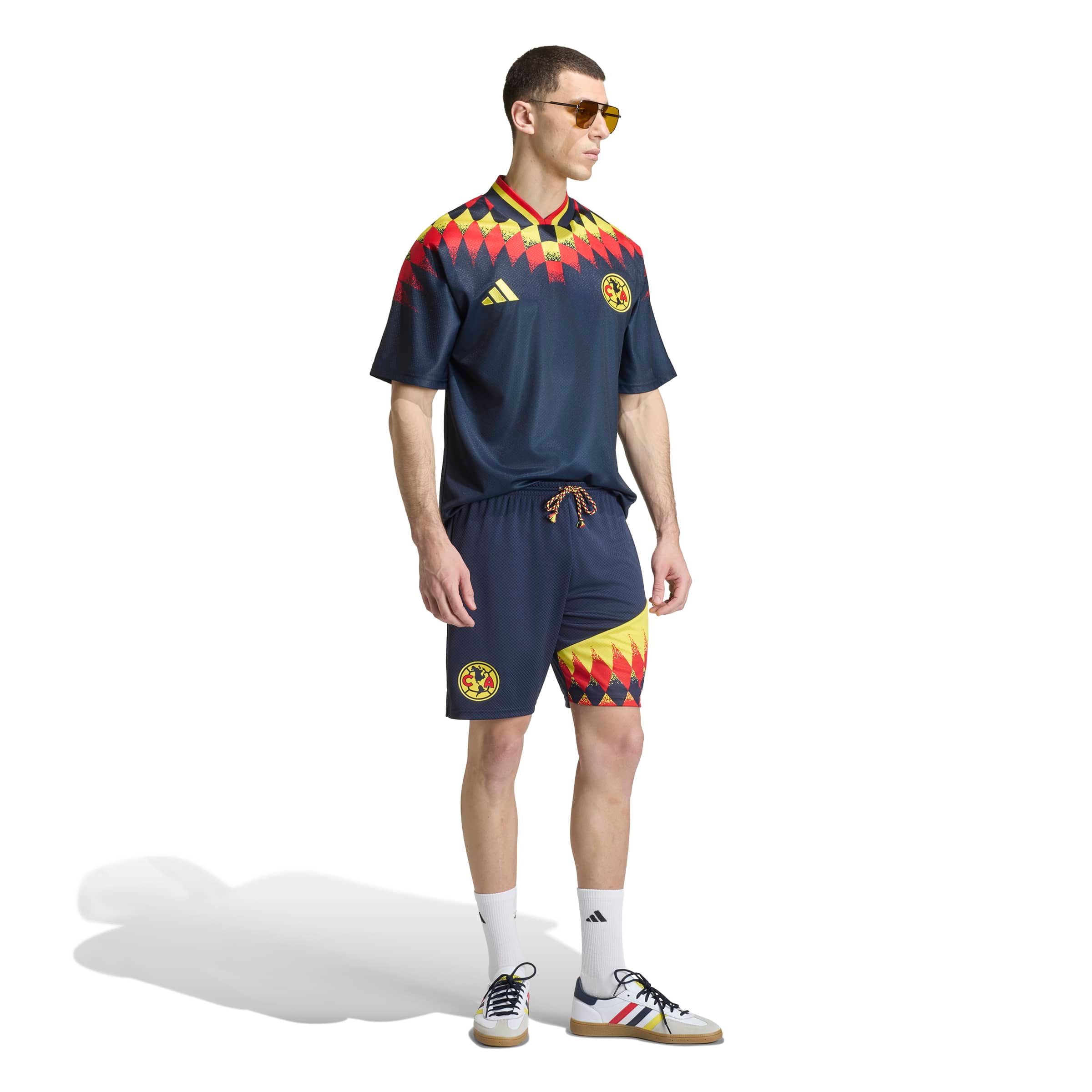 Men's adidas Navy Club America 2026/27 Culturewear Shorts
