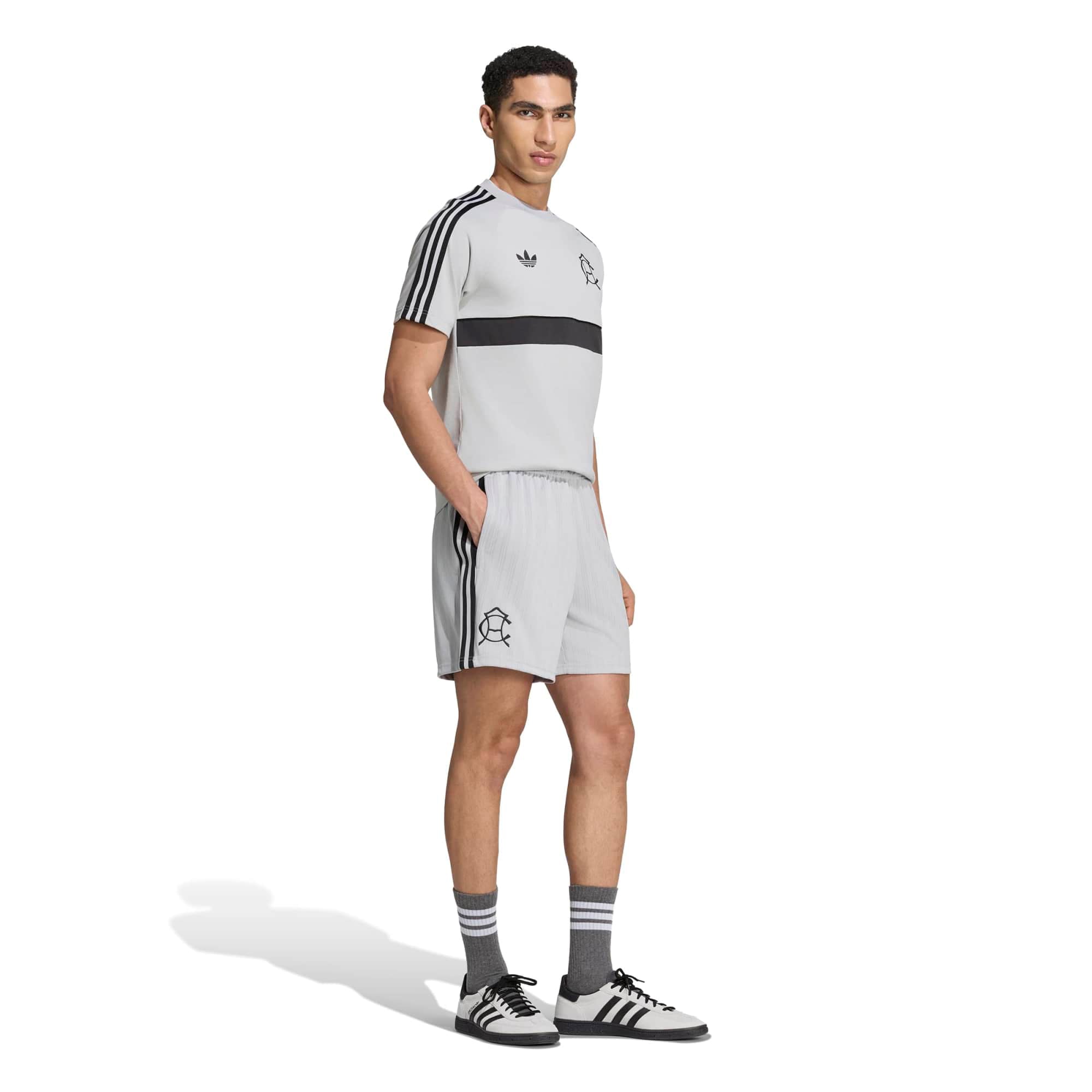 Men's adidas Originals Gray Club America Icon T-Shirt