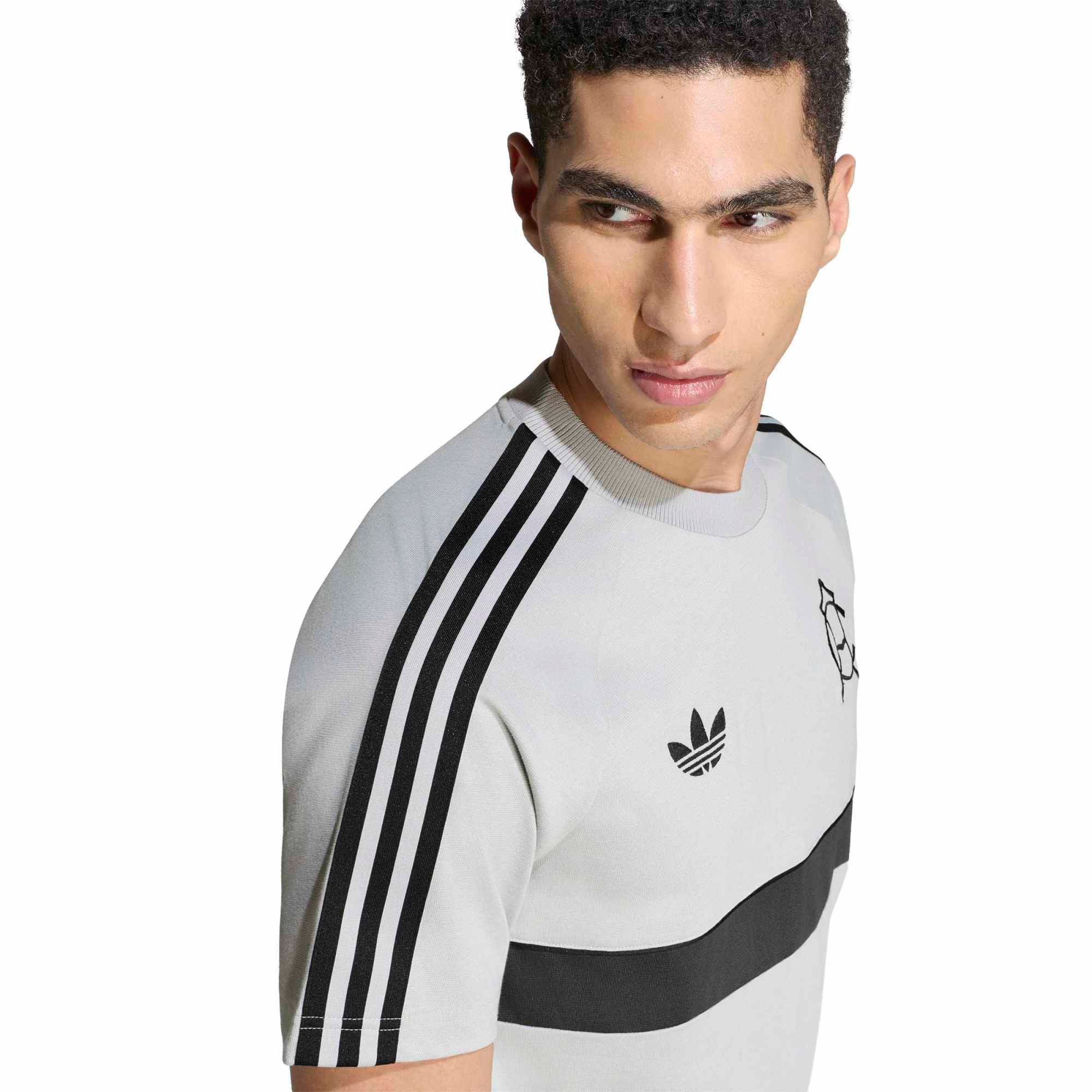 Men's adidas Originals Gray Club America Icon T-Shirt