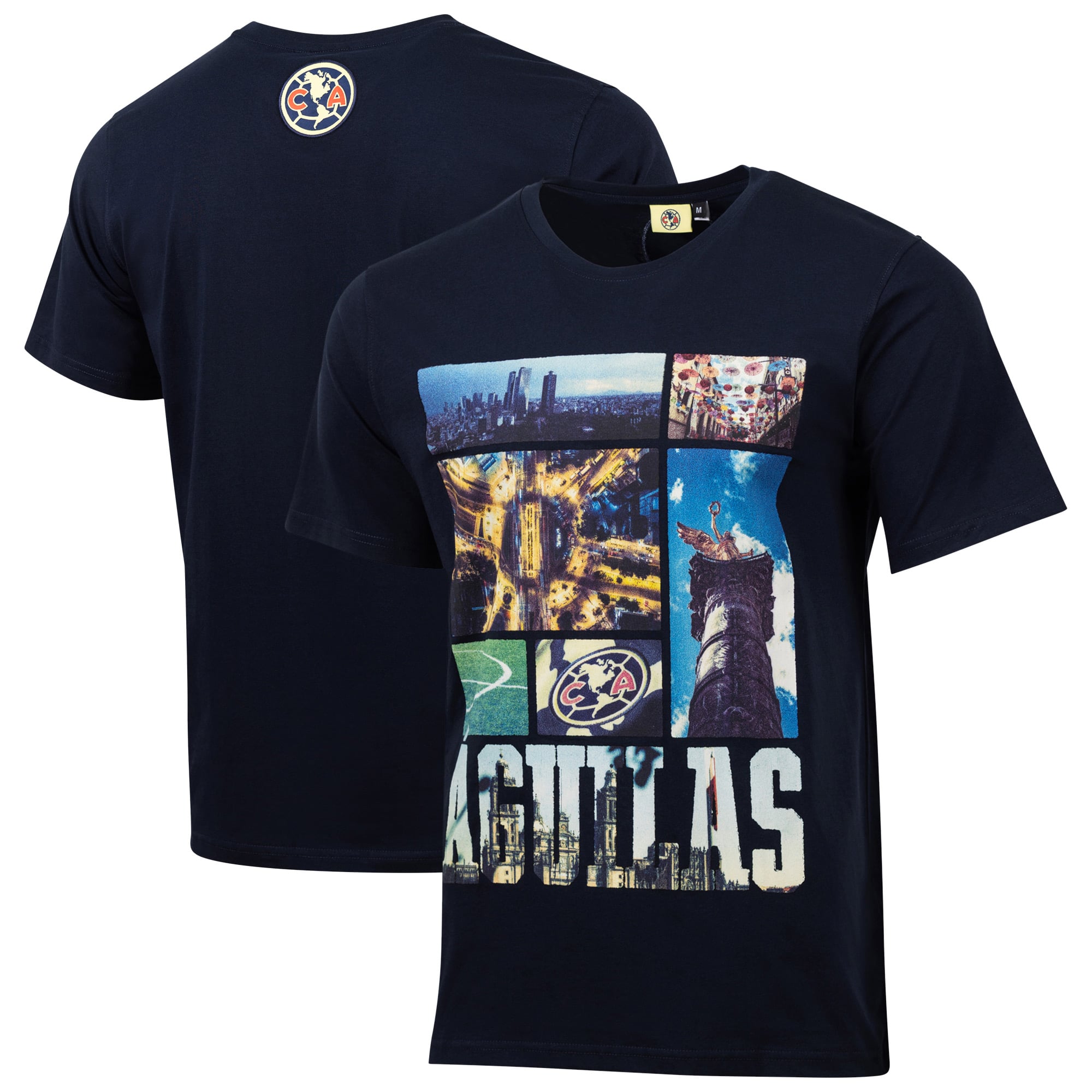 T-shirt décontracté Club America Landmark de la marque Sport Design Sweden Navy