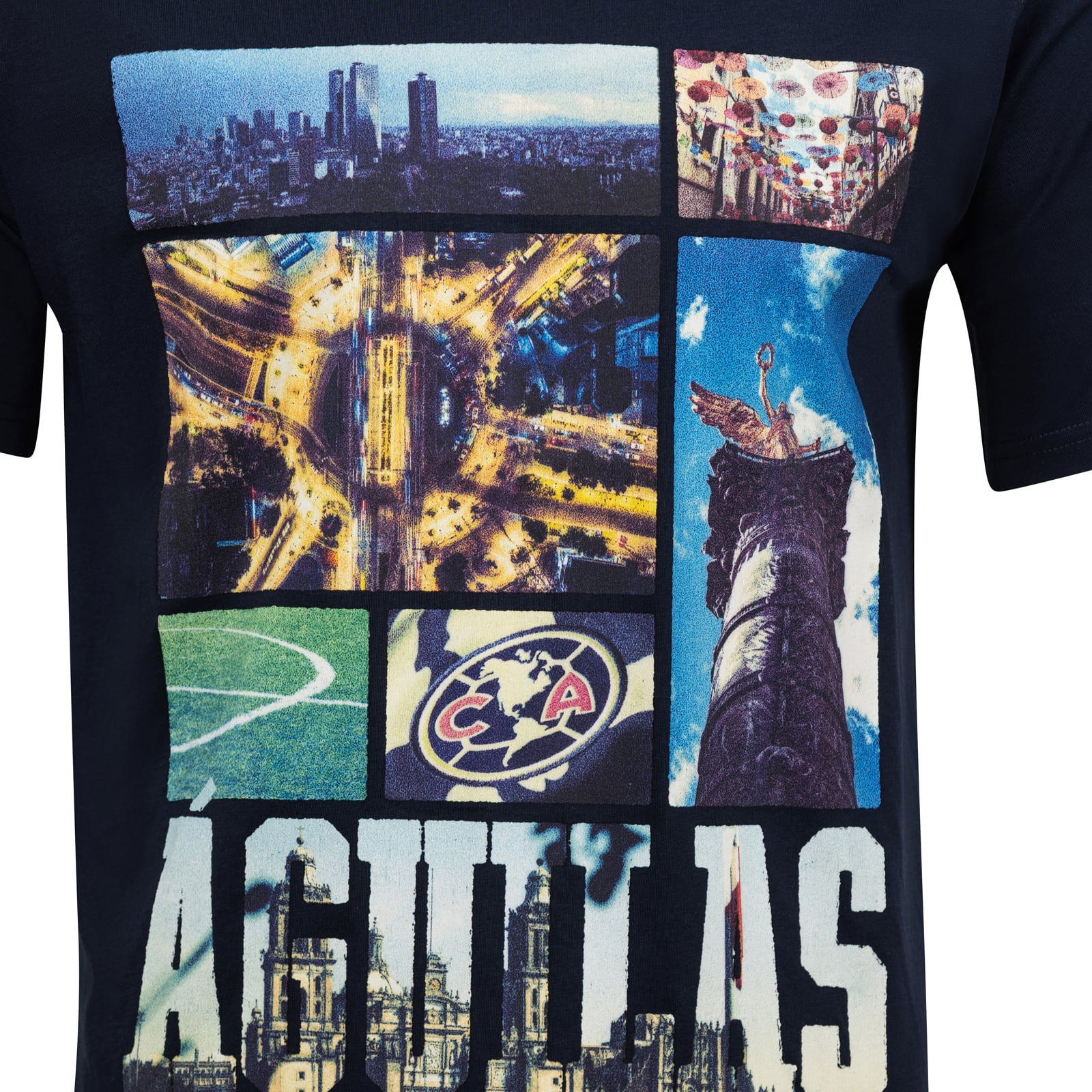 T-shirt décontracté Club America Landmark de la marque Sport Design Sweden Navy
