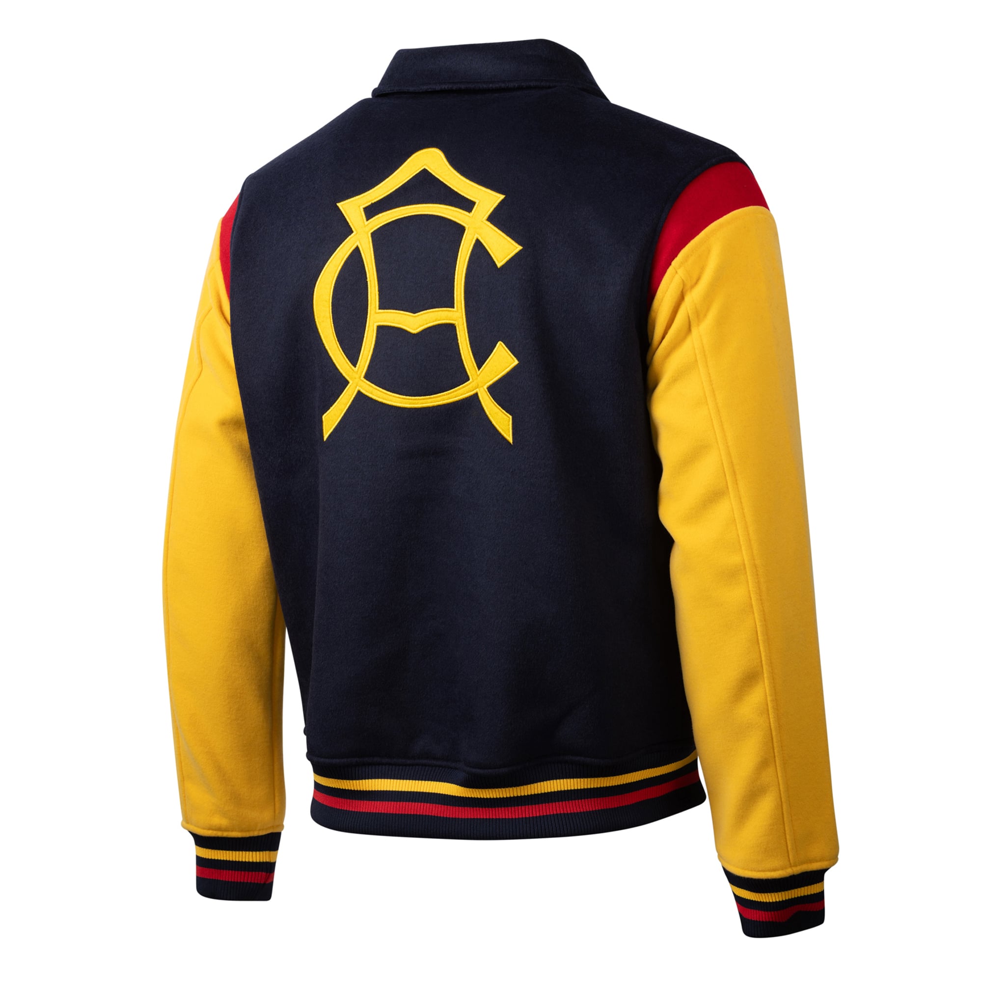 Veste universitaire Club America Victory à boutons-pression, bleu marine, de marque Sport Design Sweden.