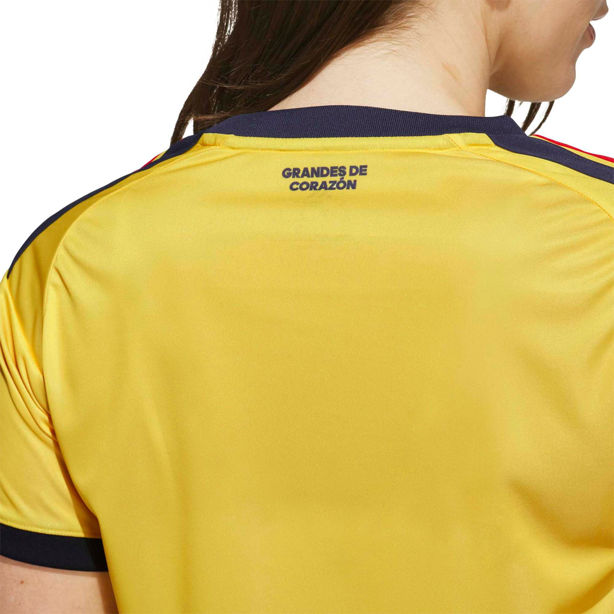 Women's adidas Yellow Club America 2026/27 Home Cropped Replica Jersey