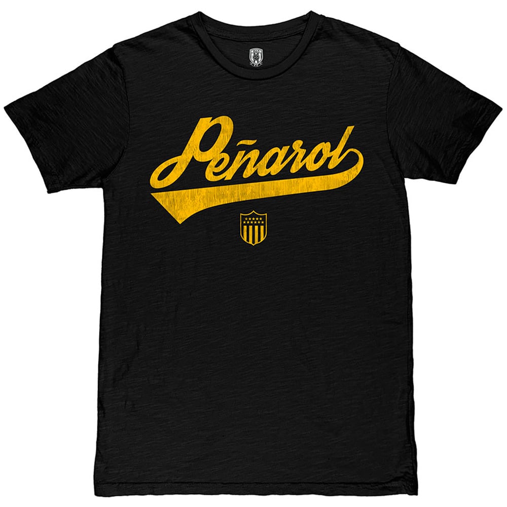 T-shirt homme 1863FC Black Club Atlético Peñarol Script Slub