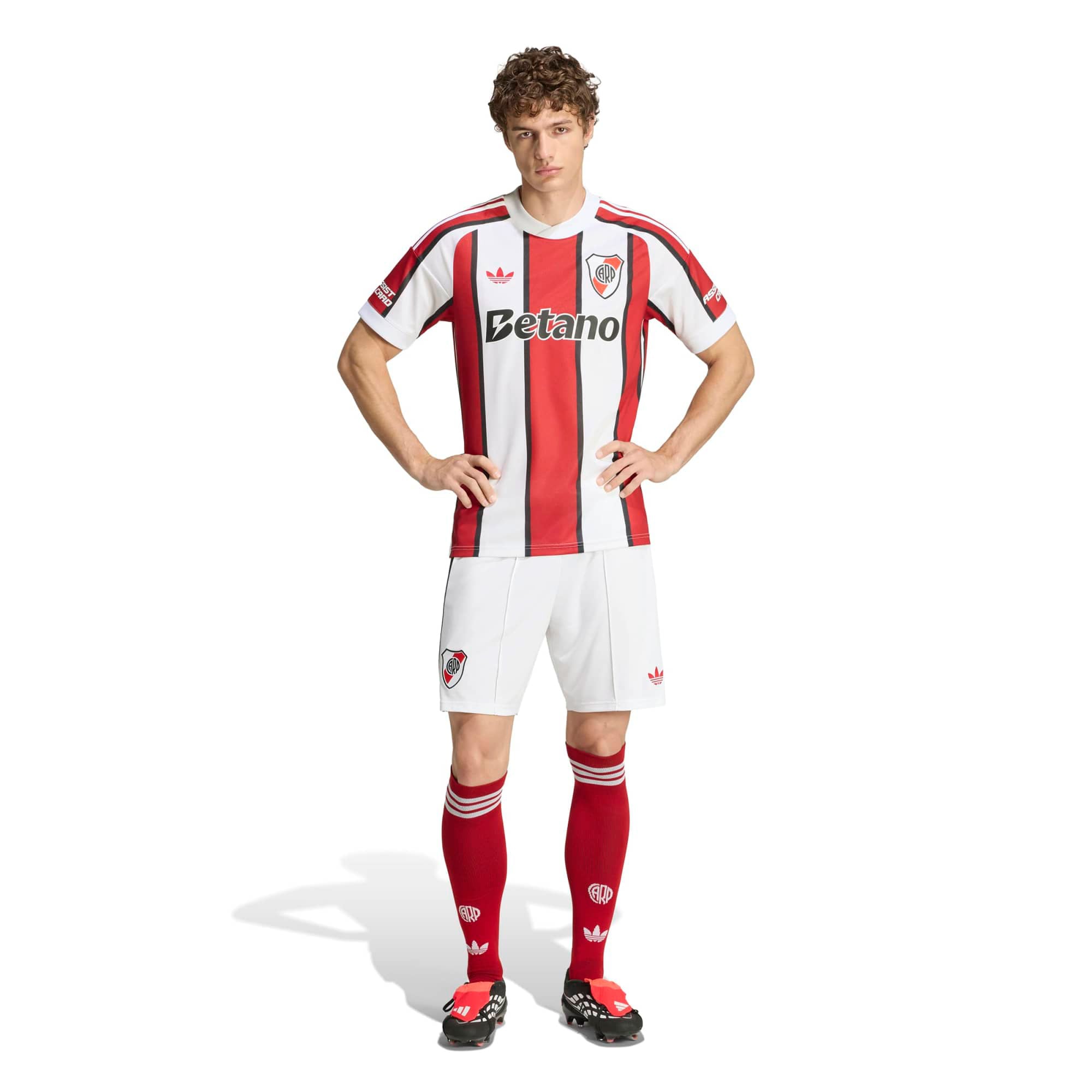 Maillot réplique extérieur adidas rouge et blanc Club Atlético River Plate 2026/27 pour homme