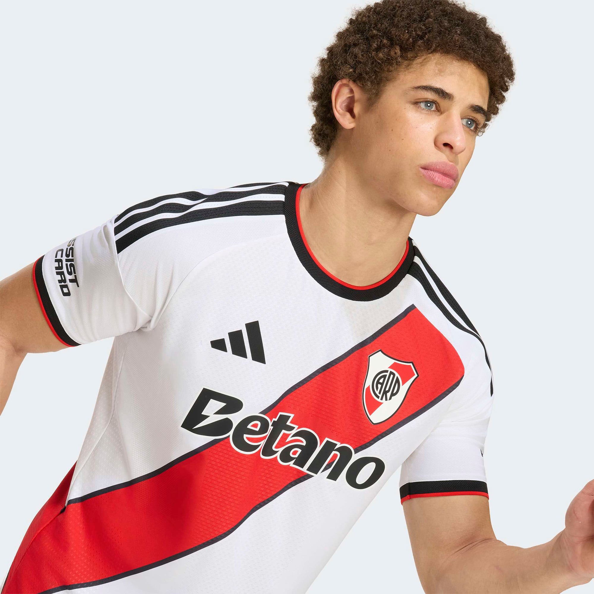 Men's adidas White Club Atlético River Plate 2026/27 Home On-Field Authentic Jersey