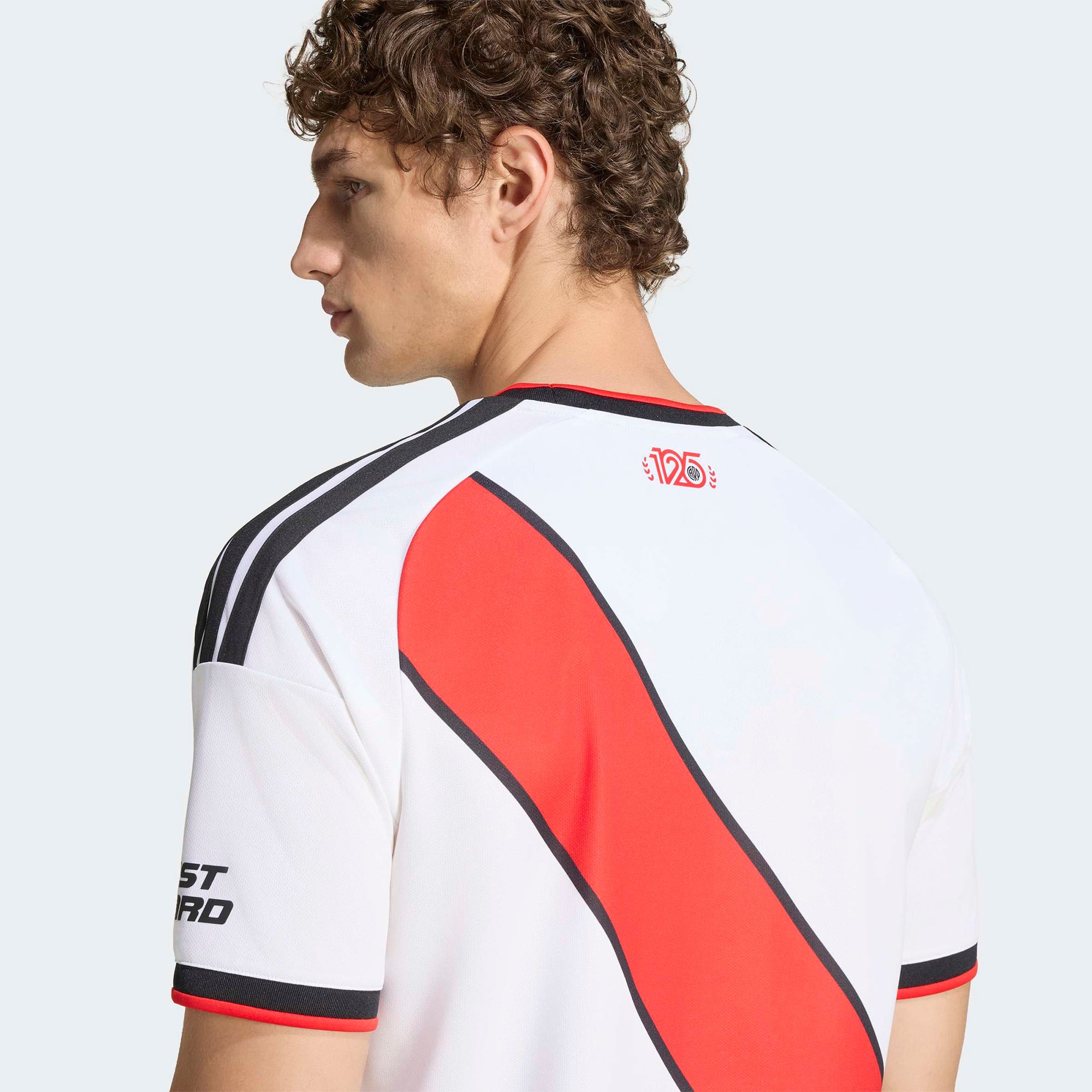 Men's adidas White Club Atlético River Plate 2026/27 Home Replica Jersey