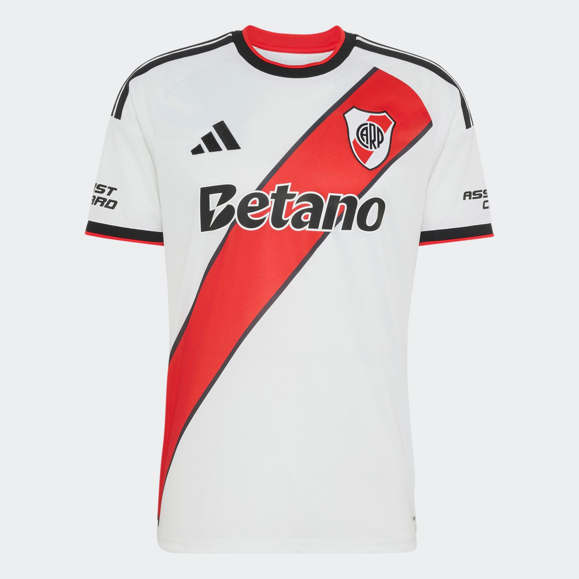 Men's adidas White Club Atlético River Plate 2026/27 Home Replica Jersey