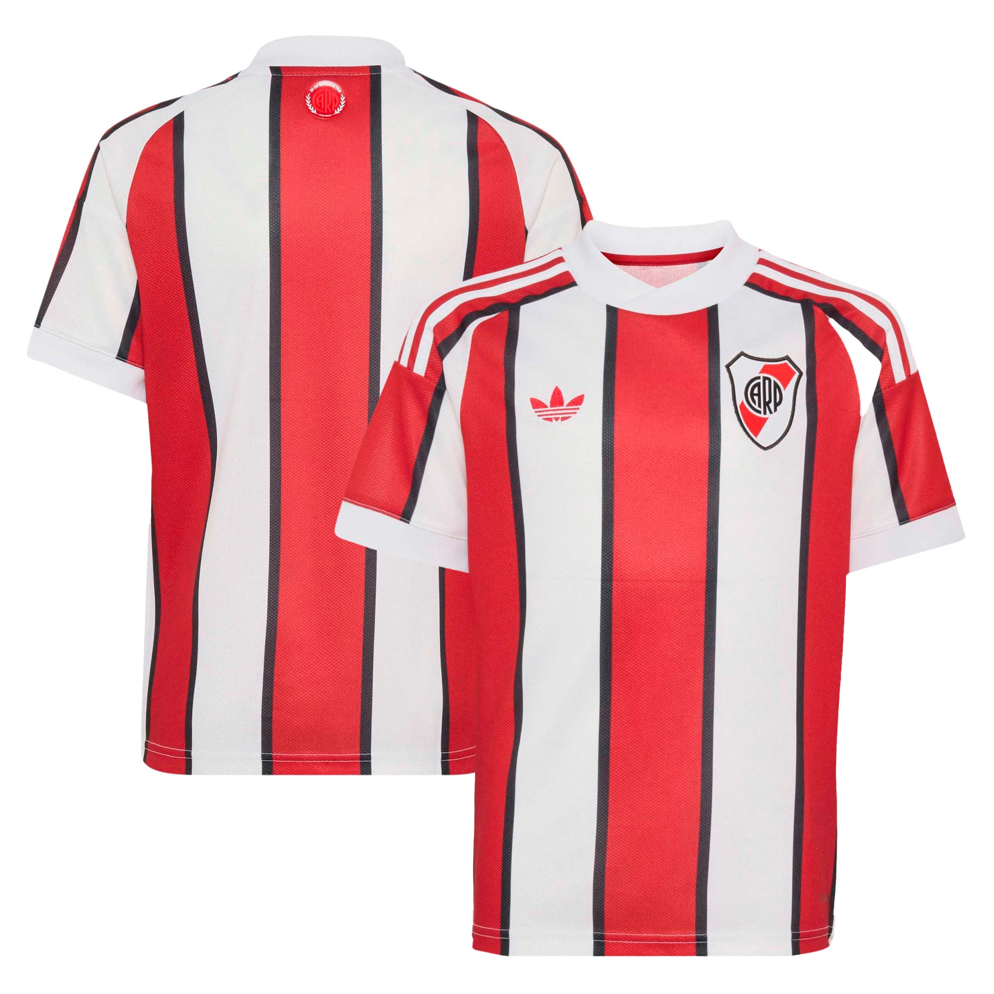 Youth adidas Red/White Club Atlético River Plate 2026/27 Away Replica Jersey