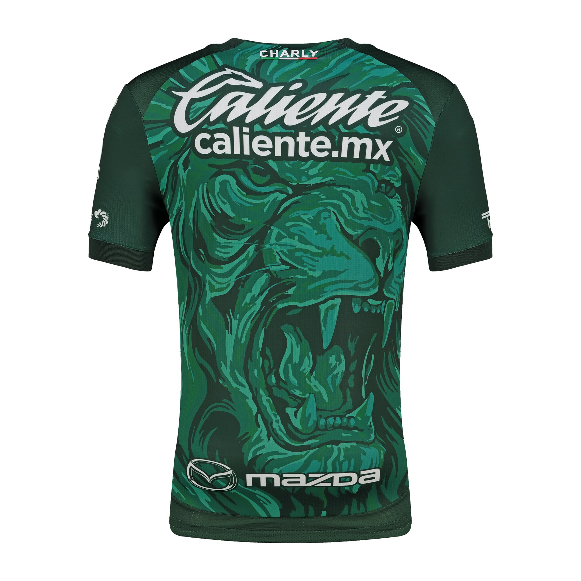 Men's Charly Green Club Leon 2026/27 Home Authentic Jersey