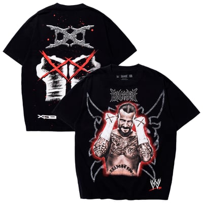 CM Punk Complex x WWE x Ken Carson Unisex T-Shirt - Black