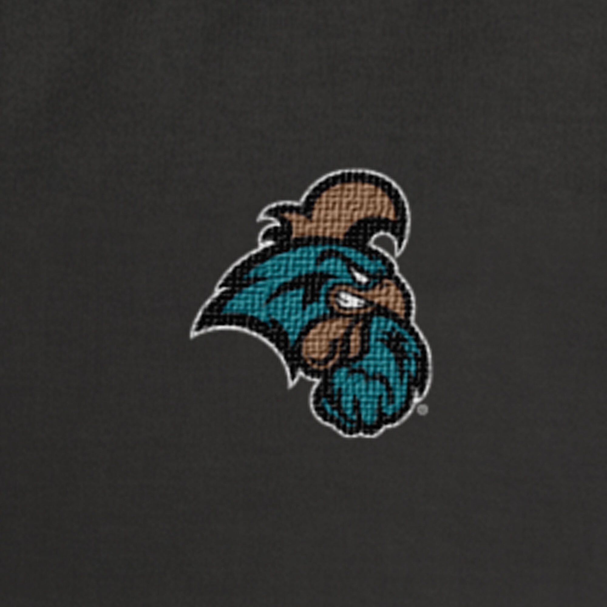 Men's Champion Black Coastal Carolina Chanticleers Quarter-Zip Fleece Pullover