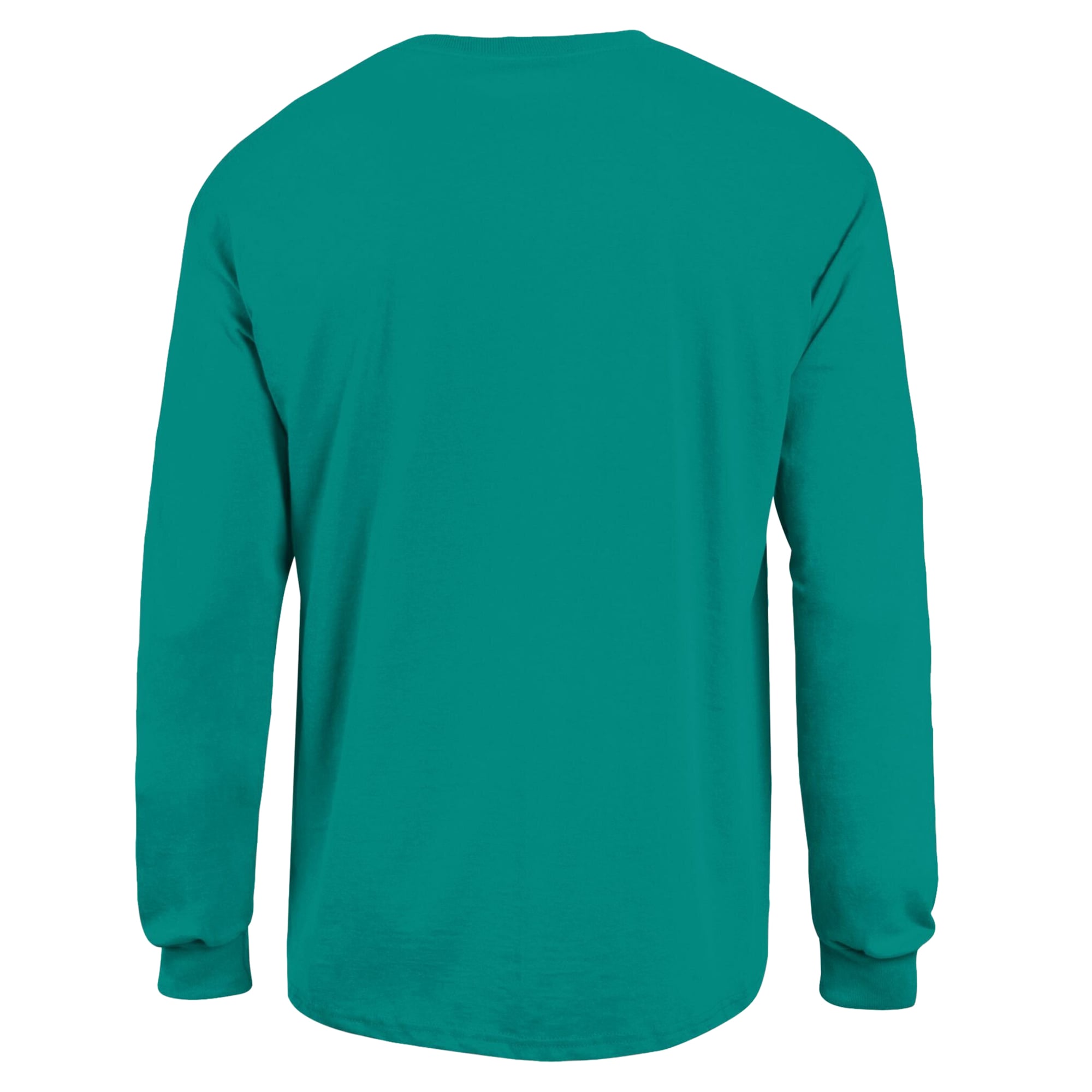 T-shirt à manches longues Champion pour homme, couleur turquoise, avec logo en forme d'arche des Coastal Carolina Chanticleers