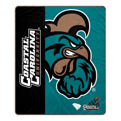 Coastal Carolina Chanticleers Pegasus 50" x 60" Endzone Ultra Soft Throw Blanket