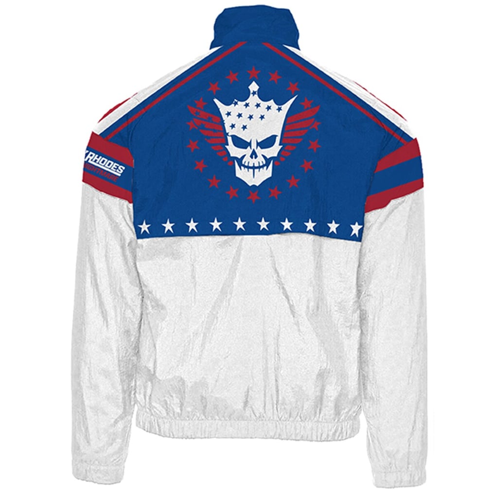 WWE Cody Rhodes Stars & Stripes Nightmare Windbreaker Jacket - Mens