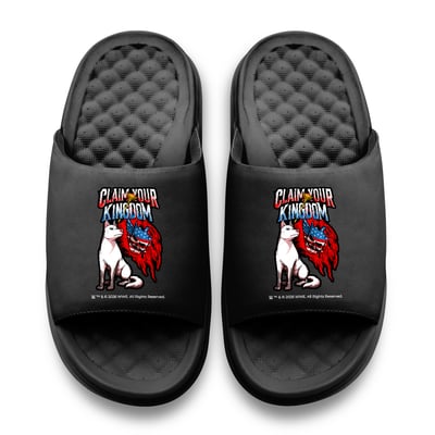Cody Rhodes WWE ISlide Youth Claim Your Kingdom Motive Slide Sandals - Black