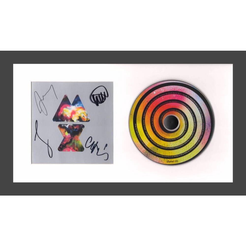 Coldplay Auto Graph Coldplay Mylo Xyloto Font