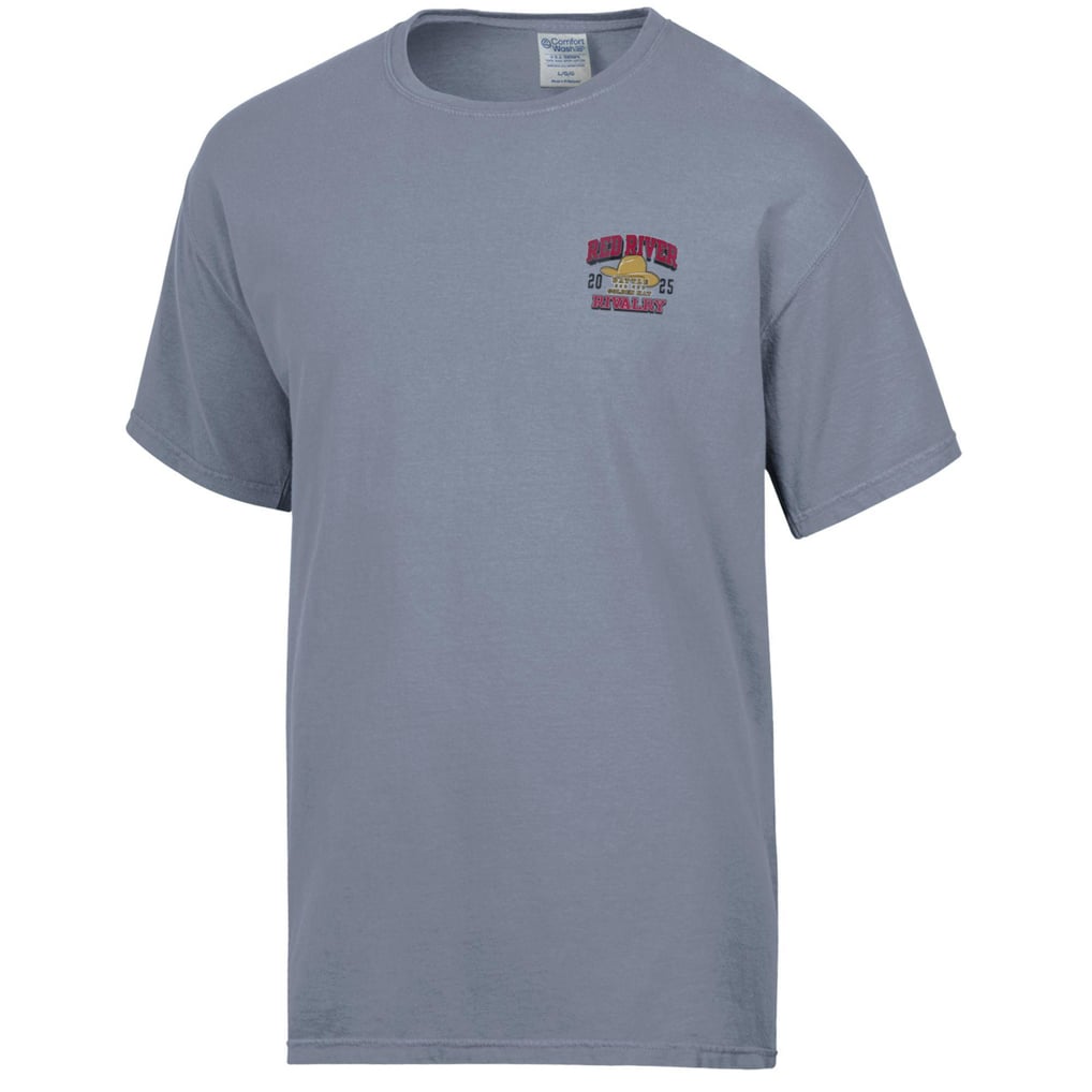 Men's ComfortWash Gray Texas Longhorns vs. Oklahoma Sooners Red River ...