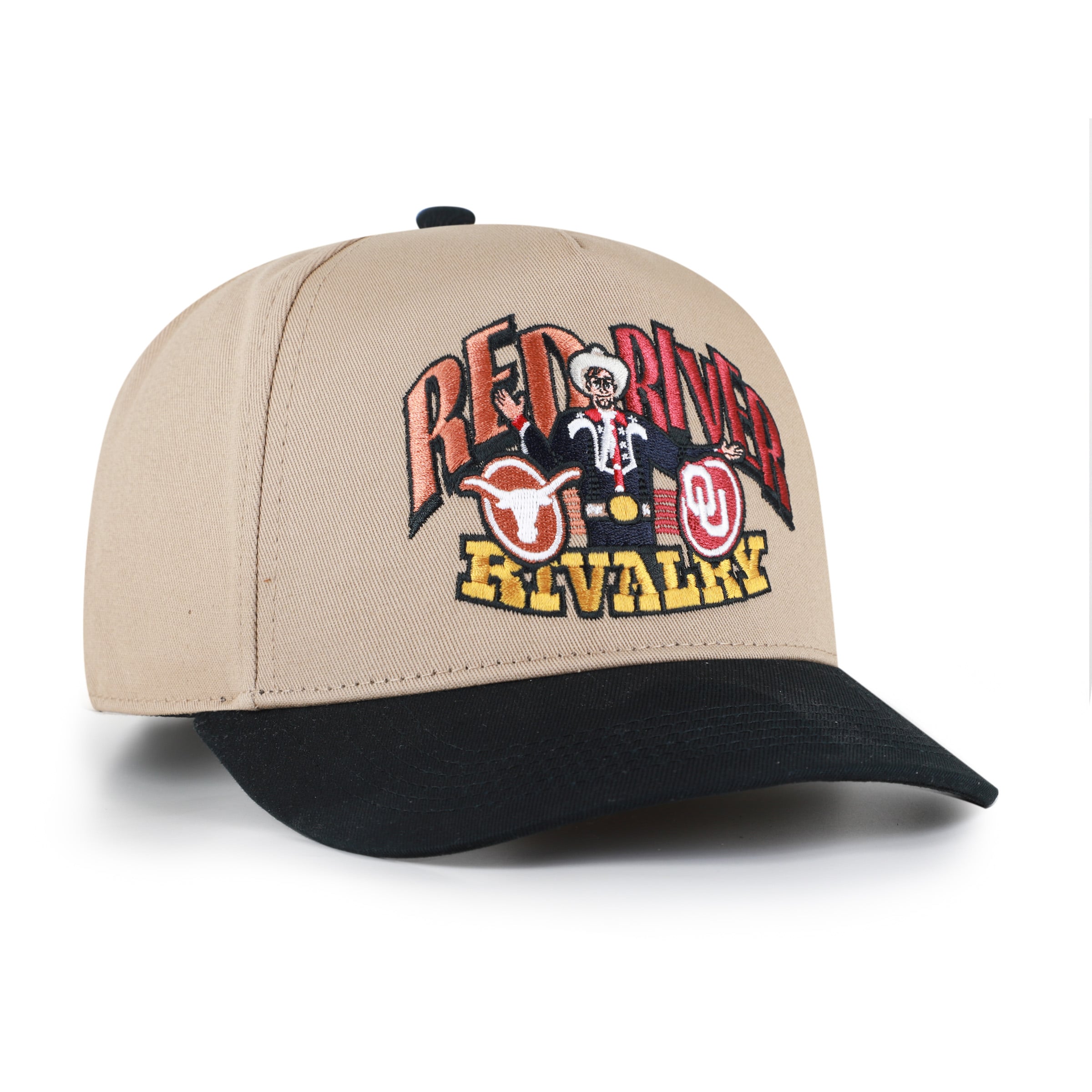 Casquette unisexe '47 kaki/noir Red River Rivalry Hitch réglable