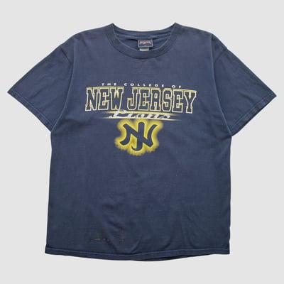 The College of New Jersey Lions Jansport 2000s T-shirt - Navy - L by Fanatics Real Vintage