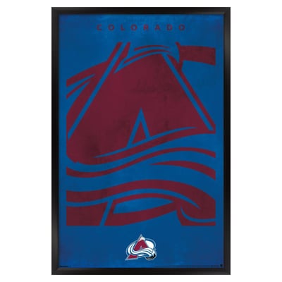  Colorado Avalanche 23" x 34" Framed Poster