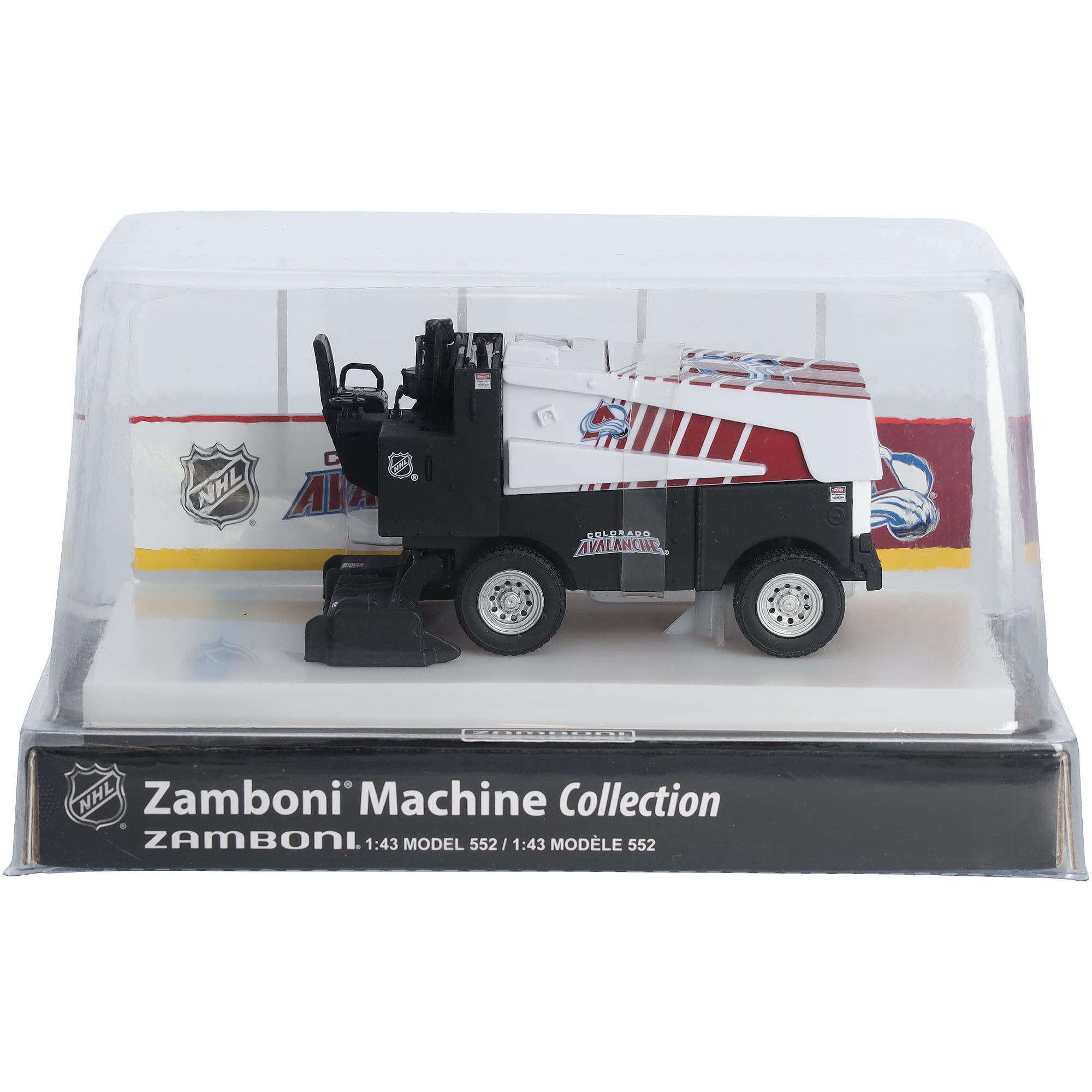 Zamboni miniature moulée sous pression à l'échelle 1:43