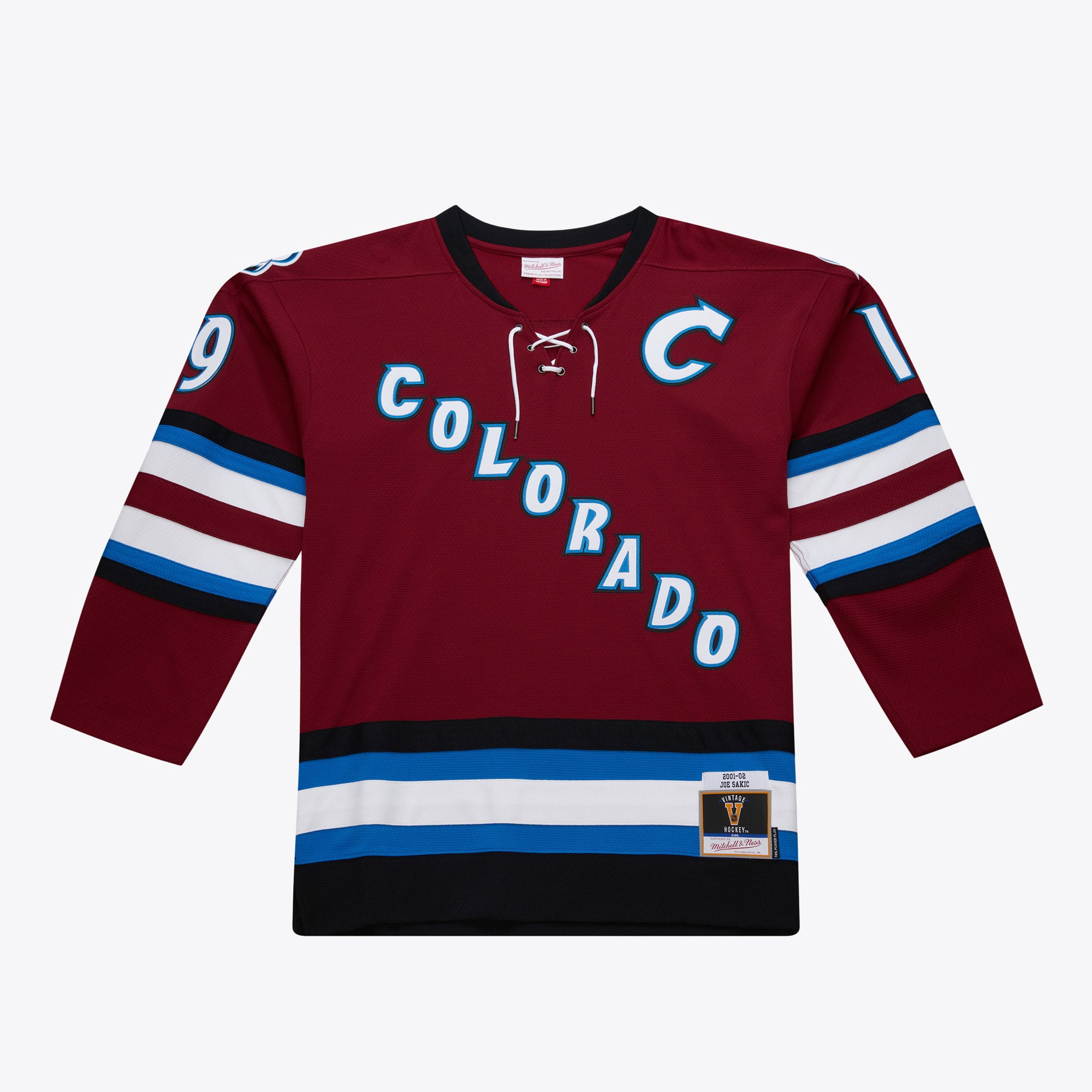 Colorado Avalanche Joe Sakic Retirement Patch – NHL Hockey – Unisex – Multi-Color