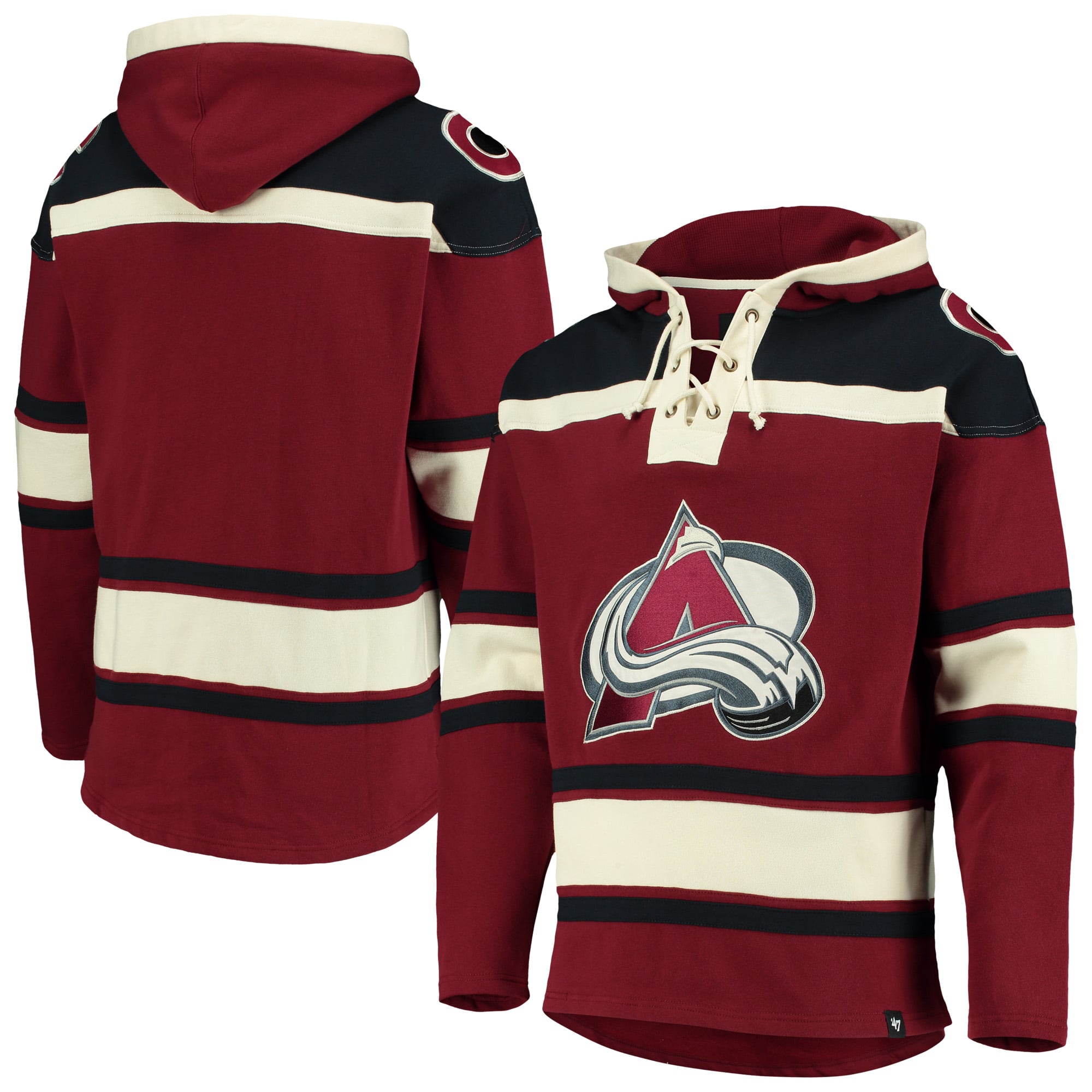 Sweat à capuche homme '47 bordeaux Colorado Avalanche Superior Lacer