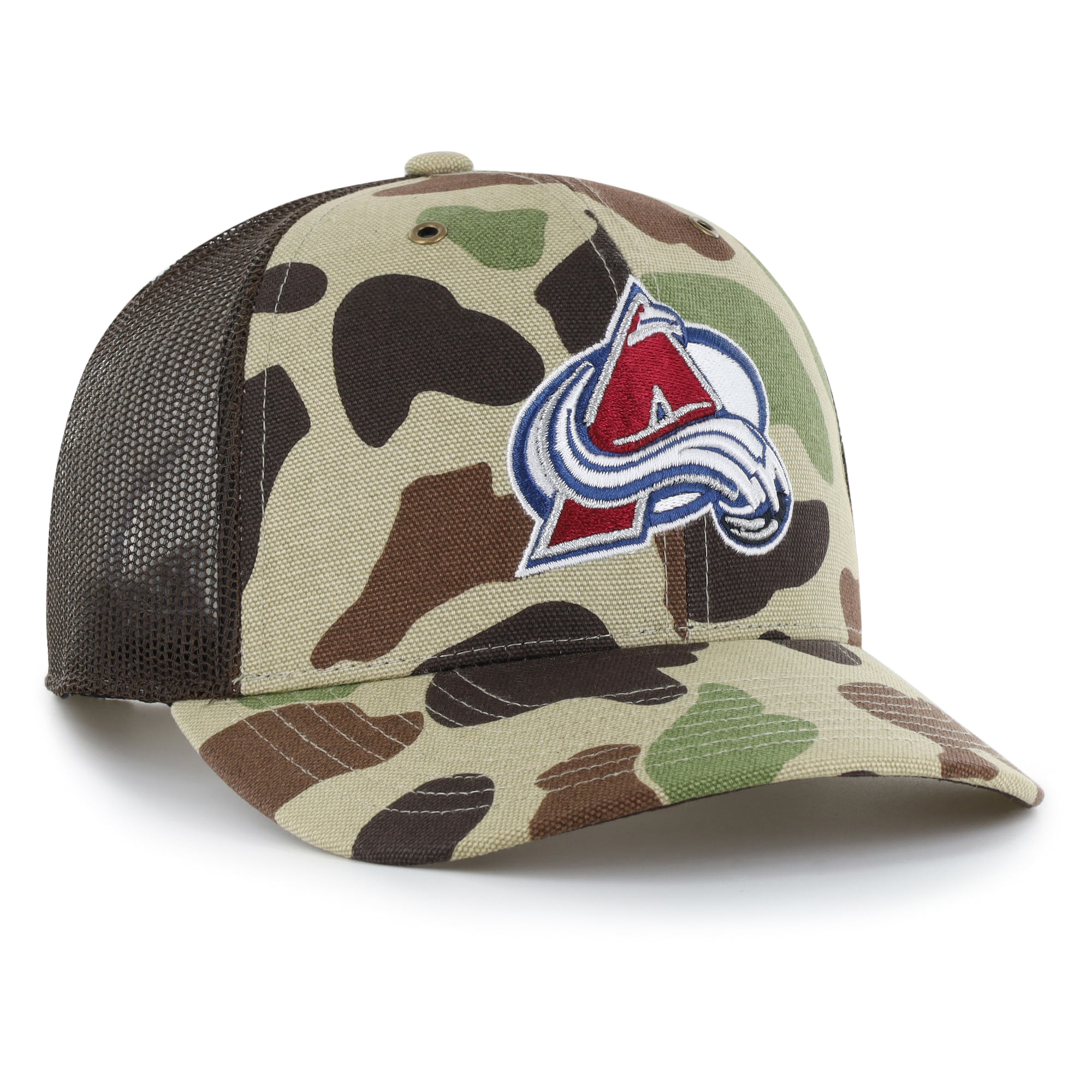 Casquette trucker ajustable Carhartt x '47 Duck Camo Colorado Avalanche pour homme